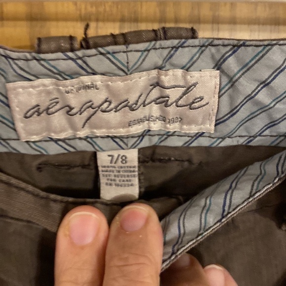 Aeropostale Bermuda Style Shorts size 7/8. (BT) - Picture 3 of 5
